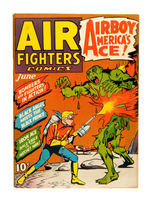 AIR FIGHTERS COMICS V1 #9 JUNE 1943 HILLMAN PERIODICALS ROCKFORD COPY.