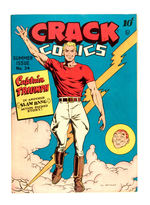 CRACK COMICS #34 SUMMER 1944 COMIC MAGAZINES.