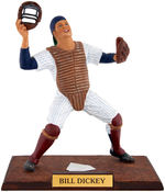 PROSPORT CREATIONS BASEBALL HOF STATUE TRIO- FORD, GIBSON & DICKEY.