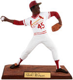 PROSPORT CREATIONS BASEBALL HOF STATUE TRIO- FORD, GIBSON & DICKEY.