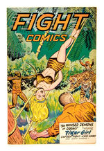 FIGHT COMICS #52 OCTOBER 1947 FICTION HOUSE MAGAZINES LOST VALLEY COPY.