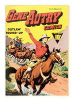 GENE AUTRY #6 MARCH 1943 FAWCETT PUBLICATIONS LOST VALLEY COLLECTION.