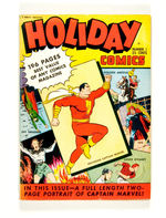 HOLIDAY COMICS #1 1942 FAWCETT PUBLICATIONS.