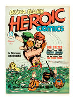 HEROIC COMICS #1 AUGUST 1940 EASTERN COLOR PRINTING CO. CARSON CITY COPY.