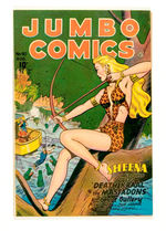 JUMBO COMICS #90 AUGUST 1946 FICTION HOUSE MAGAZINES LOST VALLEY COPY.