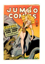 JUMBO COMICS #91 SEPTEMBER 1946 FICTION HOUSE MAGAZINES LOST VALLEY COPY.