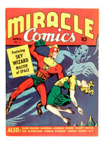 MIRACLE COMICS #3 APRIL 1940 HILLMAN PERIODICALS.