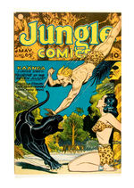 JUNGLE COMICS #65 MAY 1945 FICTION HOUSE MAGAZINES LOST VALLEY COPY.