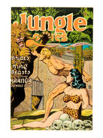 JUNGLE COMICS #70 OCTOBER 1945 FICTION HOUSE MAGAZINES LOST VALLEY COPY.