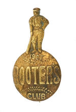 "ROOTER'S 1907 CLUB" RARE BOSTON RED SOX PIN.