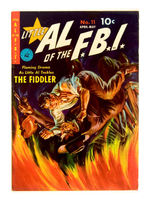 LITTLE AL OF THE F.B.I. #11 APRIL-MAY 1951 ZIFF-DAVIS PUBLICATIONS CRIPPEN ”D” COPY.