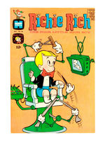 RICHIE RICH #50 OCTOBER 1966 HARVEY PUBLICATIONS FILE COPY.