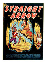 STRAIGHT ARROW #4 AUGUST 1950 MAGAZINE ENTERPRISES.