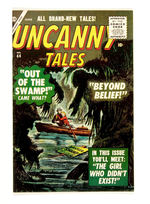 UNCANNY TALES #44 JUNE 1956 ATLAS COMICS.