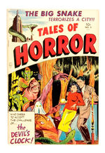 TALES OF HORROR #3 NOVEMBER 1952 TOBY PRESS/MINOAN PUBLISHING CORP.