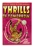 THRILLS OF TOMORROW #18 DECEMBER 1954 HARVEY PUBLICATIONS FILE COPY.