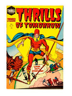 THRILLS OF TOMORROW #19 FEBRUARY 1955 HARVEY PUBLICATIONS FILE COPY.