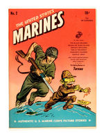 UNITED STATES MARINES #2 1944 MAGAZINE ENTERPRISES PENNSYLVANIA COPY.