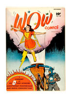 WOW COMICS #49 NOVEMBER 1946 FAWCETT PUBLICATIONS.