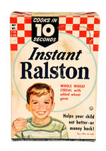 SPACE PATROL/RALSTON CEREAL BOX WITH PREMIUM OFFER.