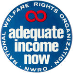 WELFARE RIGHTS ORGANIZATION LARGE BUTTON.