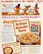 “RICE KRISPIES ” GROCERY DEALER PROMO BOOK WITH VERNON GRANT ART.