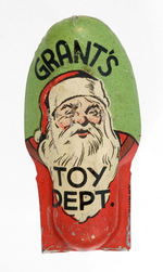 "GRANT'S TOY DEPT." LITHO TIN CLICKER.