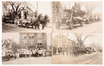 WWI/POST WWI PATRIOTIC PARADE REAL PHOTO POSTCARD LOT OF 18.