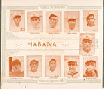 1923-1924 TOMAS GUTIERREZ CUBAN LEAGUE ALBUM.