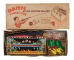 "DAISY'S DOUBLE GUN ACTION SHOOTING GALLERY" WITH "WHIRLI-CROWS" MOVING TARGET BOXED.