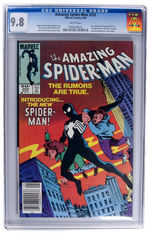 AMAZING SPIDER-MAN #252 MAY 1984 CGC 9.8 WHITE PAGES.