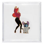 "DISNEY AUCTIONS - VIVA LAS VEGAS - JESSICA RABBIT & STITCH" PINPICS 8.9 NM.