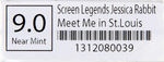 "DISNEYSTORE.COM - SCREEN LEGENDS JESSICA RABBIT - MEET ME IN ST. LOUIS" PINPICS 8.9 NM.