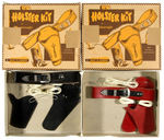 “MASTERCRAFTS HOLSTER KIT” BOXED ASSEMBLY KIT PAIR.