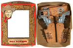 “OFFICIAL ROY ROGERS HOLSTER SET” IN BOX.