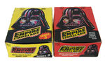 "STAR WARS THE EMPIRE STRIKES BACK" FULL GUM CARD DISPLAY BOXES.