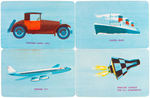 "FAIRCHILD HOBBY TRADING CARDS" COMPLETE BOXED SETS.