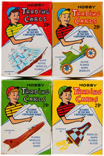 "FAIRCHILD HOBBY TRADING CARDS" COMPLETE BOXED SETS.