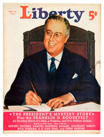 FDR NEWSWEEK AND LIBERTY MAGAZINE LOT.