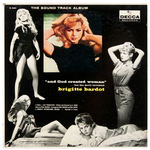 BRIGITTE BARDOT "AND GOD CREATED WOMAN" SOUNDTRACK ALBUM.