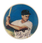 "RALPH KINER" RARE BUTTON.