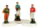 "ANTIQUE BOURBON" SPORTS FIGURE COUNTER DISPLAYS.