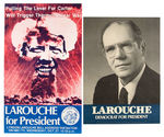 LYNDON LAROUCHE SEVEN POSTERS FROM 1976 (1), 1980 (1) AND 1992 (5).