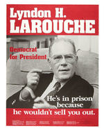 LYNDON LAROUCHE SEVEN POSTERS FROM 1976 (1), 1980 (1) AND 1992 (5).