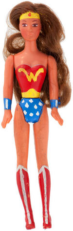 SUPER POWERS PROTOTYPE WONDER WOMAN ACTION FIGURE LOT.