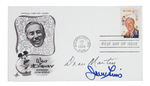 MARTIN & LEWIS SIGNED DISNEY FIRST DAY COVER.