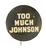 JACK JOHNSON AND JAMES JEFFRIES FAMOUS FIGHT-RELATED SLOGAN BUTTON.