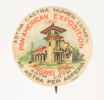 1901 PAN-AMERICAN EXPO "MACCABEE BLDG." BUTTON.