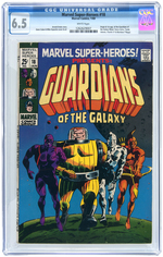 "MARVEL SUPER-HEROES" #18 JANUARY 1969 CGC 6.5 FINE+ (FIRST GUARDIANS OF THE GALAXY).