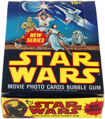 “STAR WARS” TOPPS SECOND SERIES FULL GUM CARD DISPLAY BOX